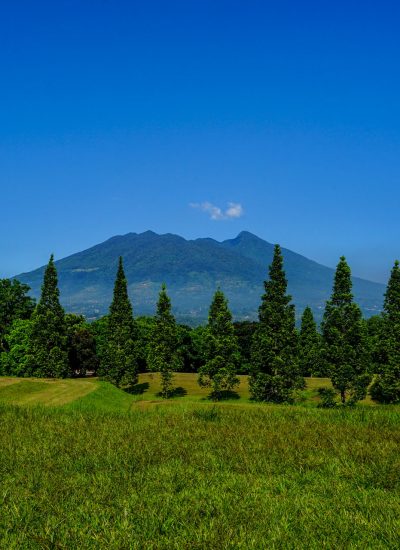 Pemandangan di Perumahan Rancamaya Estate Bogor